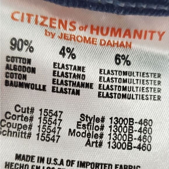 Citizens of Humanity Avedon Low Rise Skinny Jeans - Picture 5 of 7